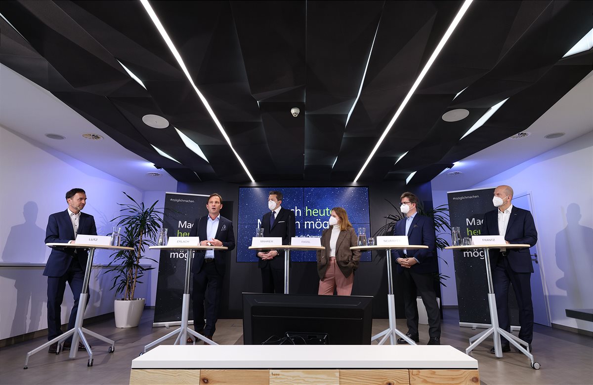 Pressekonferenz Mach heute Morgen Möglich - Bildmaterial
