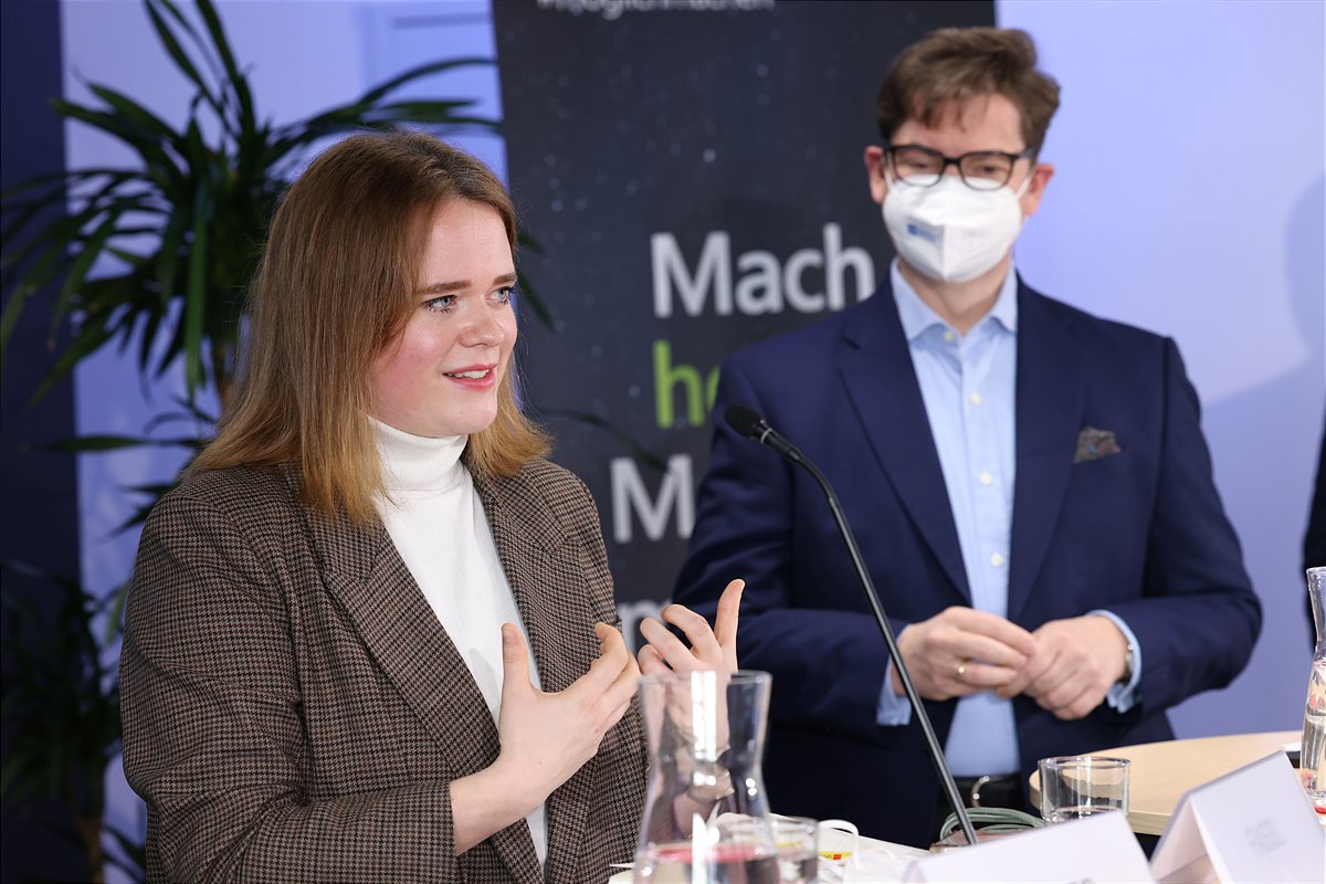 Pressekonferenz Mach heute Morgen Möglich - Bildmaterial