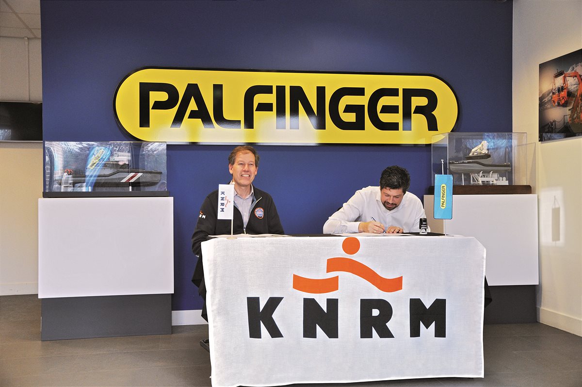 PALFINGER: Custom-built Boats for The Royal Netherlands Sea Rescue Institution