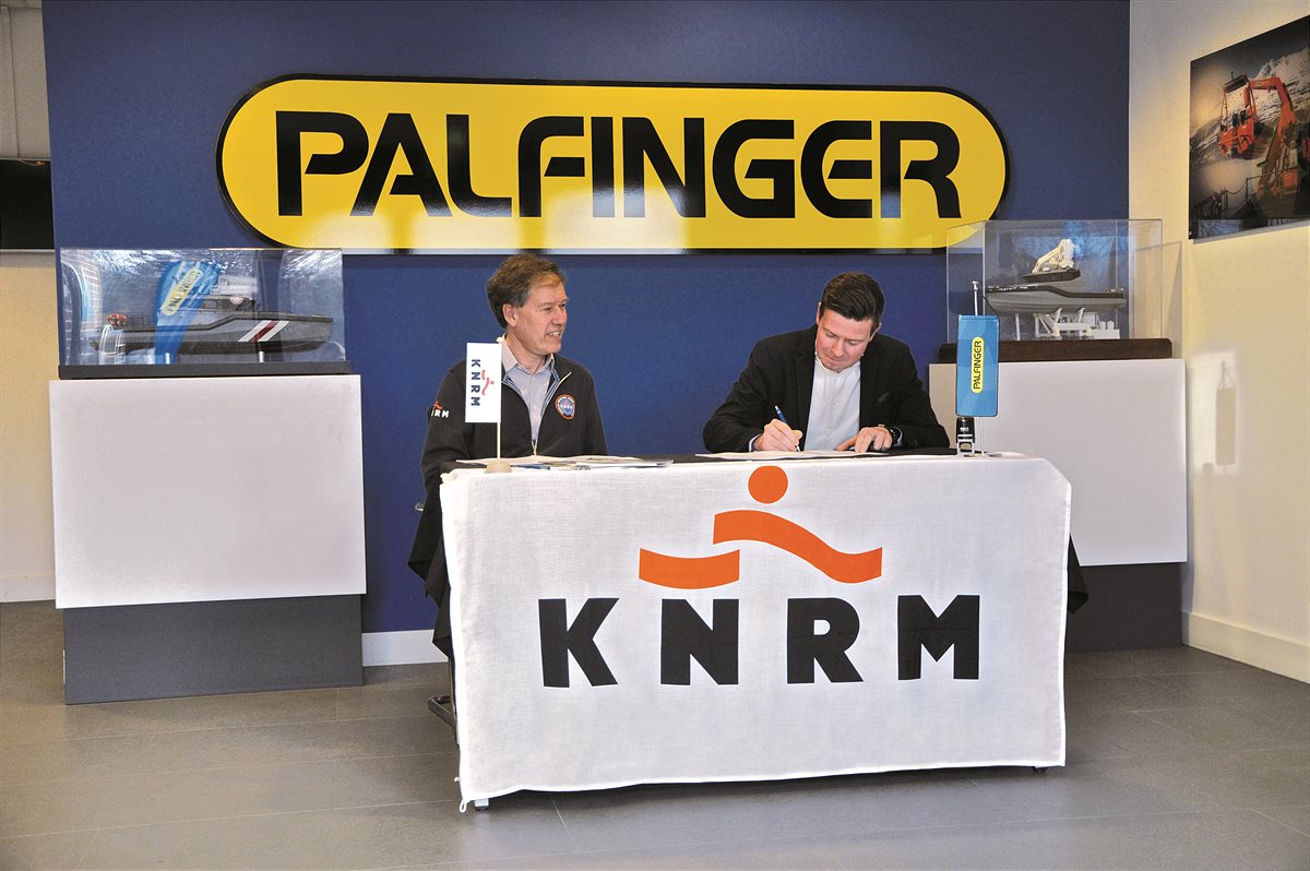PALFINGER: Custom-built Boats for The Royal Netherlands Sea Rescue Institution
