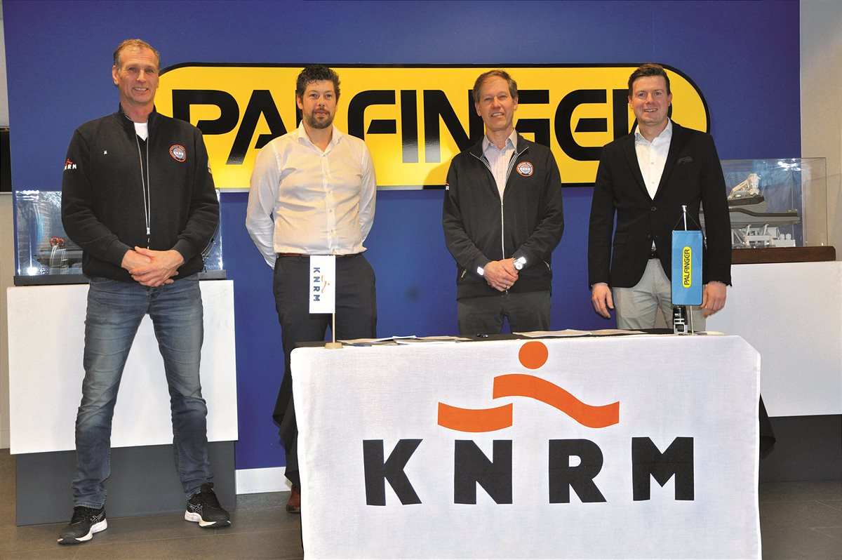 PALFINGER: Custom-built Boats for The Royal Netherlands Sea Rescue Institution