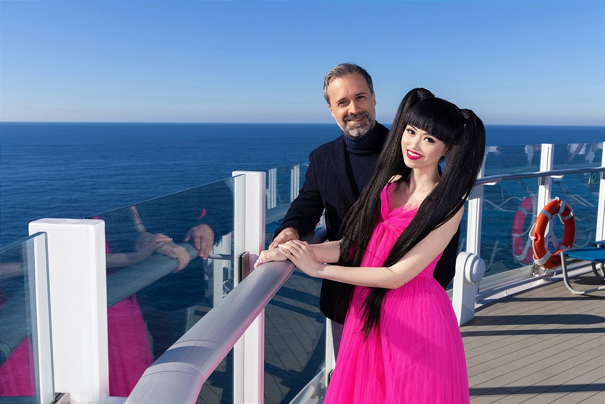 Jessica Minh Anh on Costa Toscana 2022
