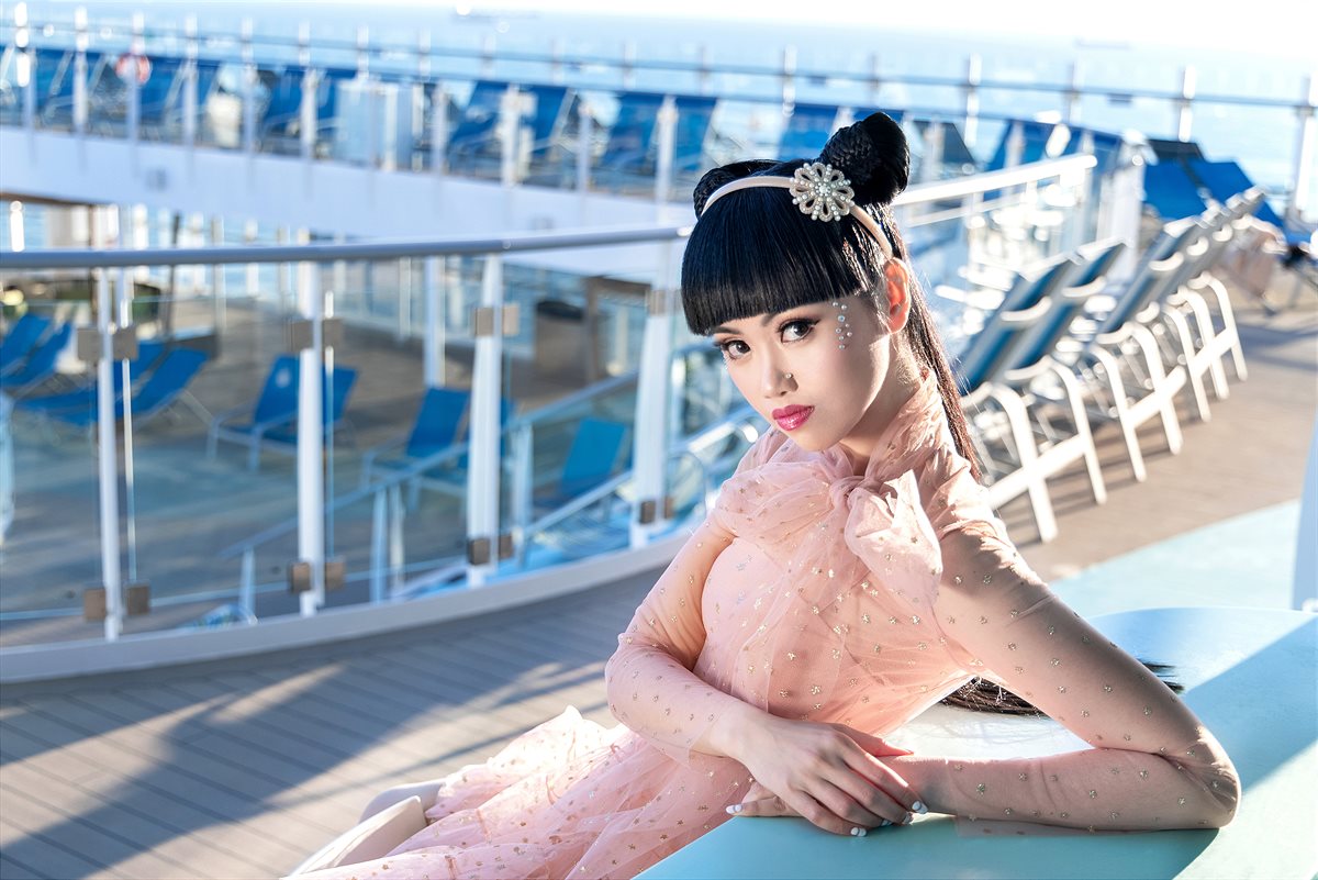 Jessica Minh Anh on Costa Toscana 2022