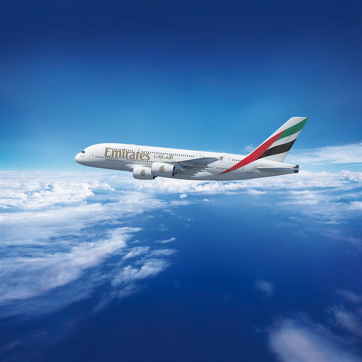 Der A380 fliegt zweimal täglich von Dubai nach Sydney
