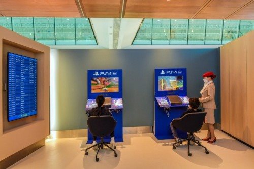 Emirates Lounge für unbegleitete Minderjährige