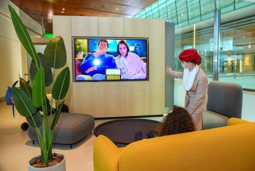 Emirates Lounge für unbegleitete Minderjährige