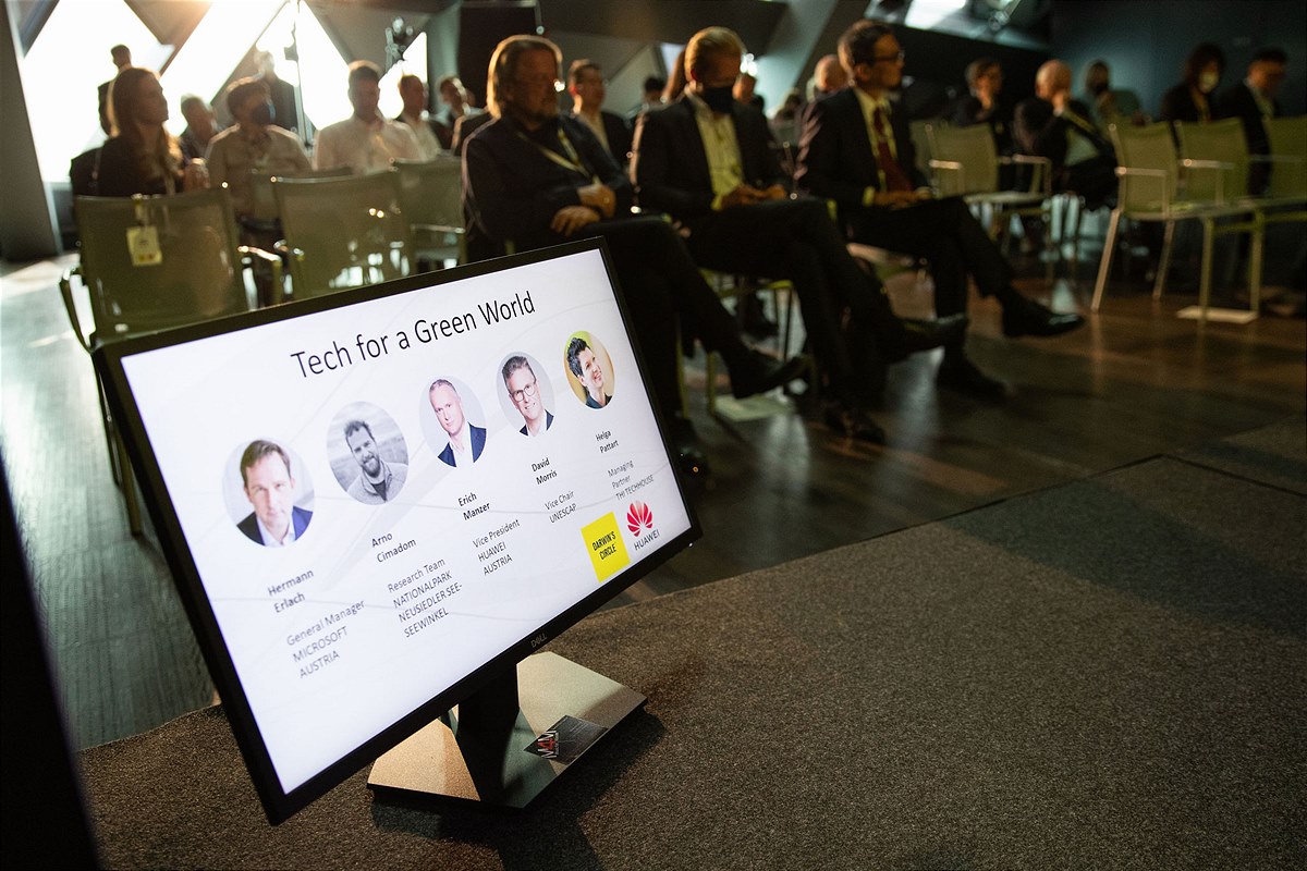 Tech for a Green World - Panelgespräch am Huawei Event zum Darwins Circle