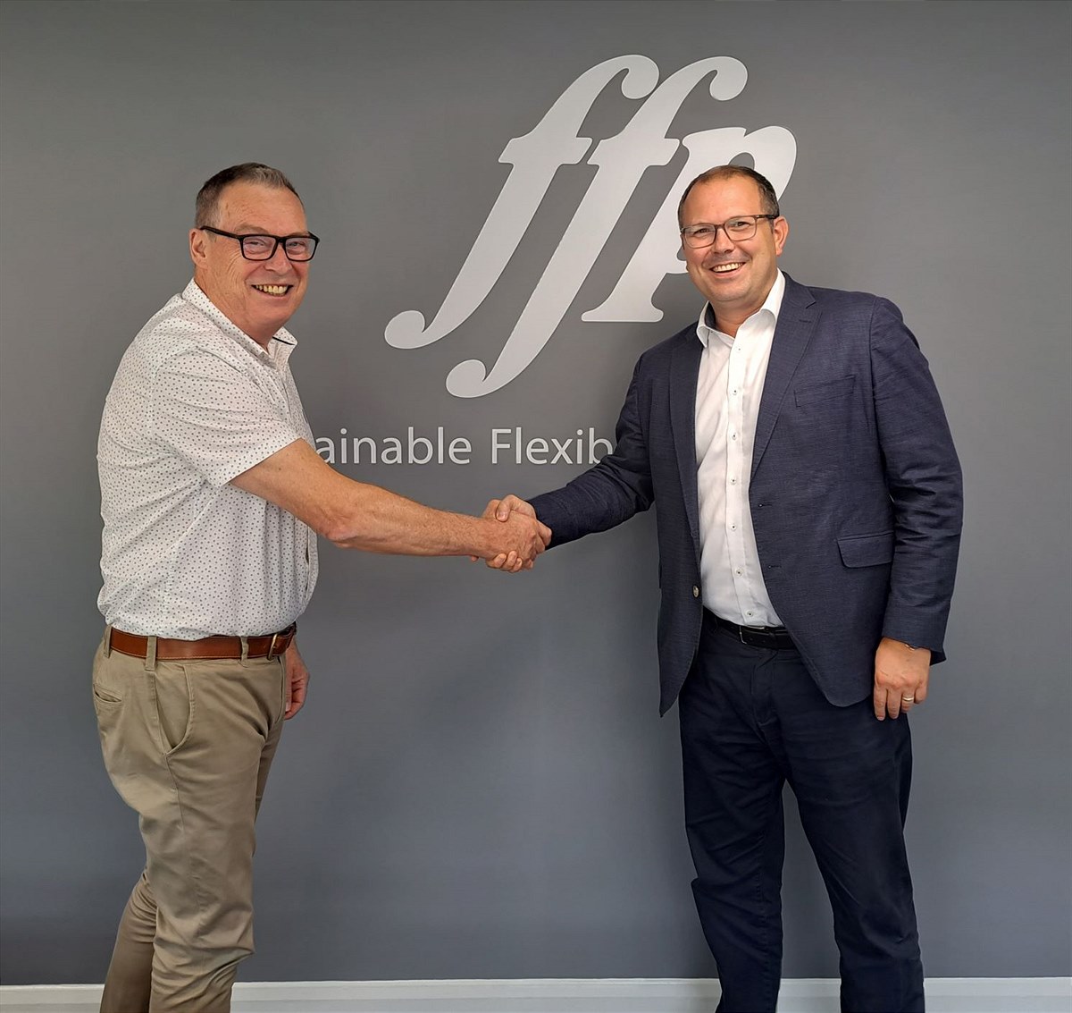 Robin Chudley, Chairman of FFP Packaging Solutions and David Cooper, CEO of FFP Packaging Solutions