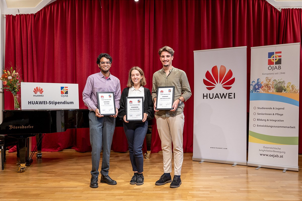 Huawei Stipendiumsverleihung 2022
