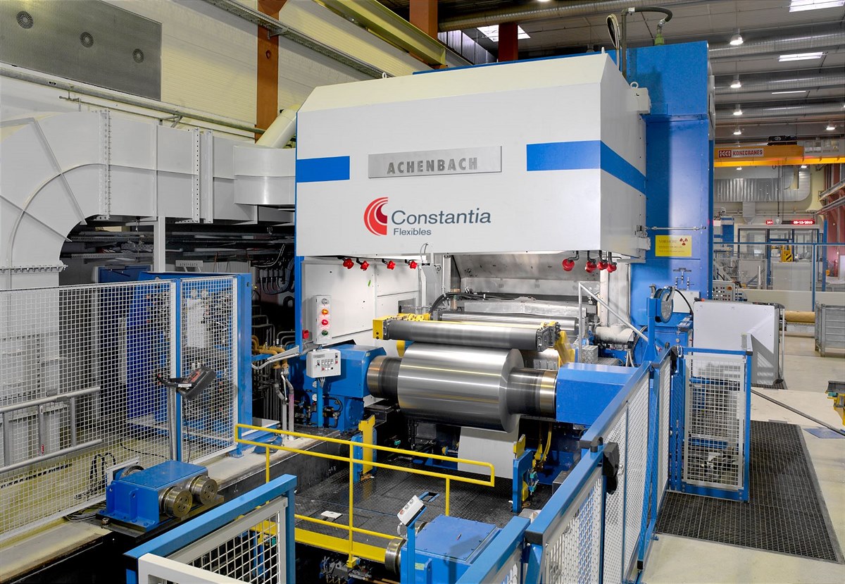 The existing rolling mill at the Constantia Teich plant ©Constantia Flexibles