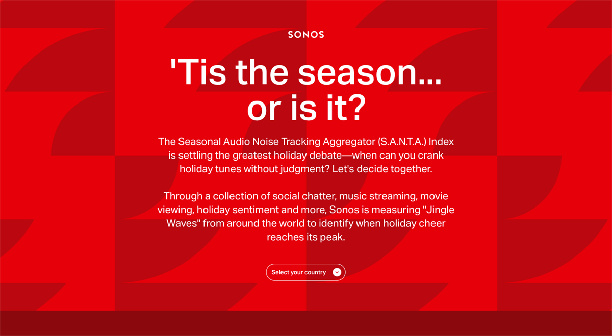 Sonos S.A.N.T.A. Index