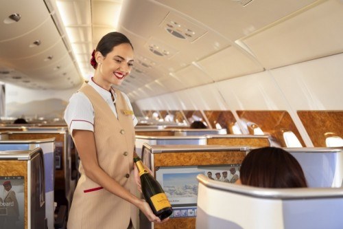 Emirates Champagner