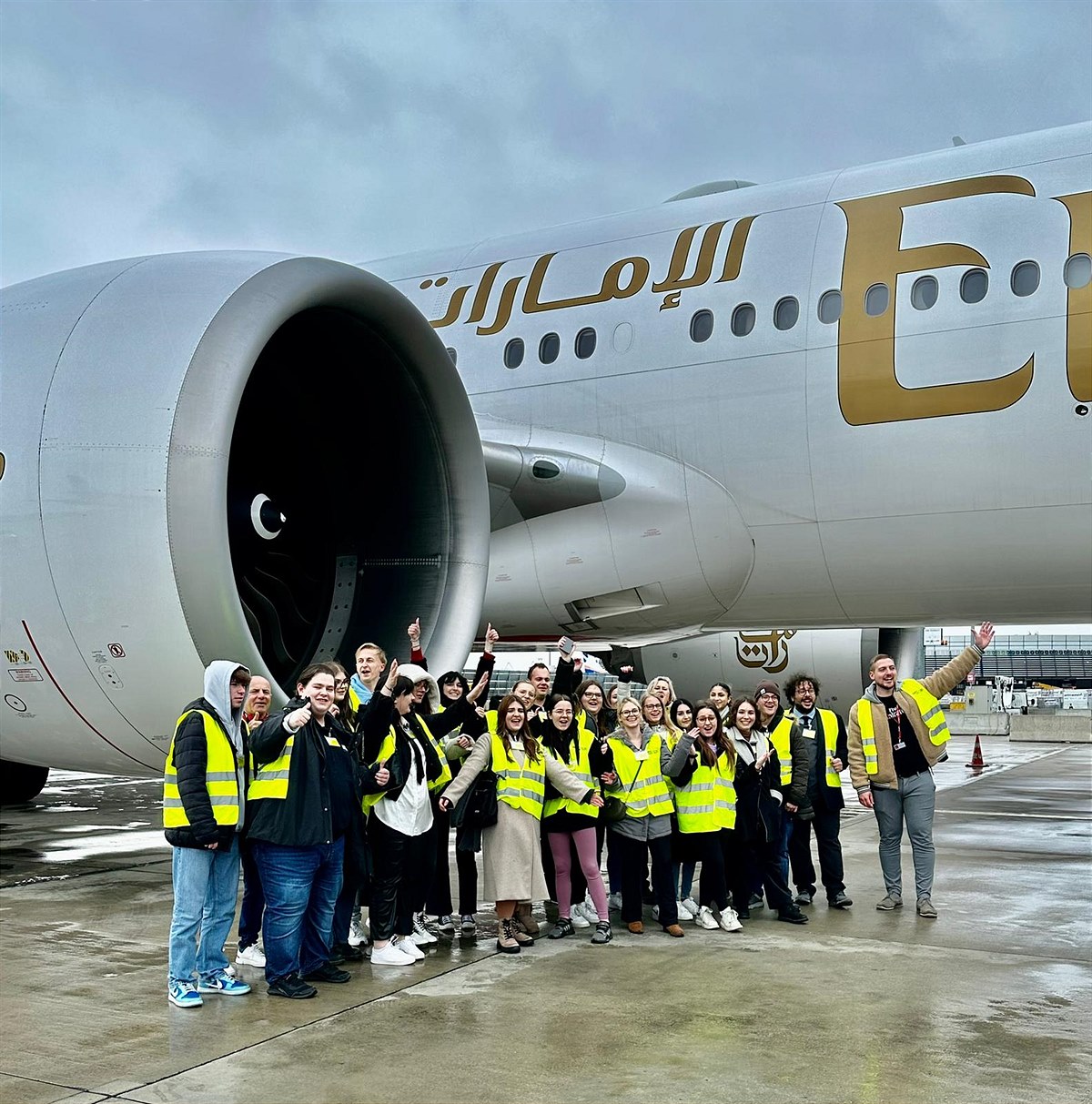 Emirates Schulung Flughafen Wien
