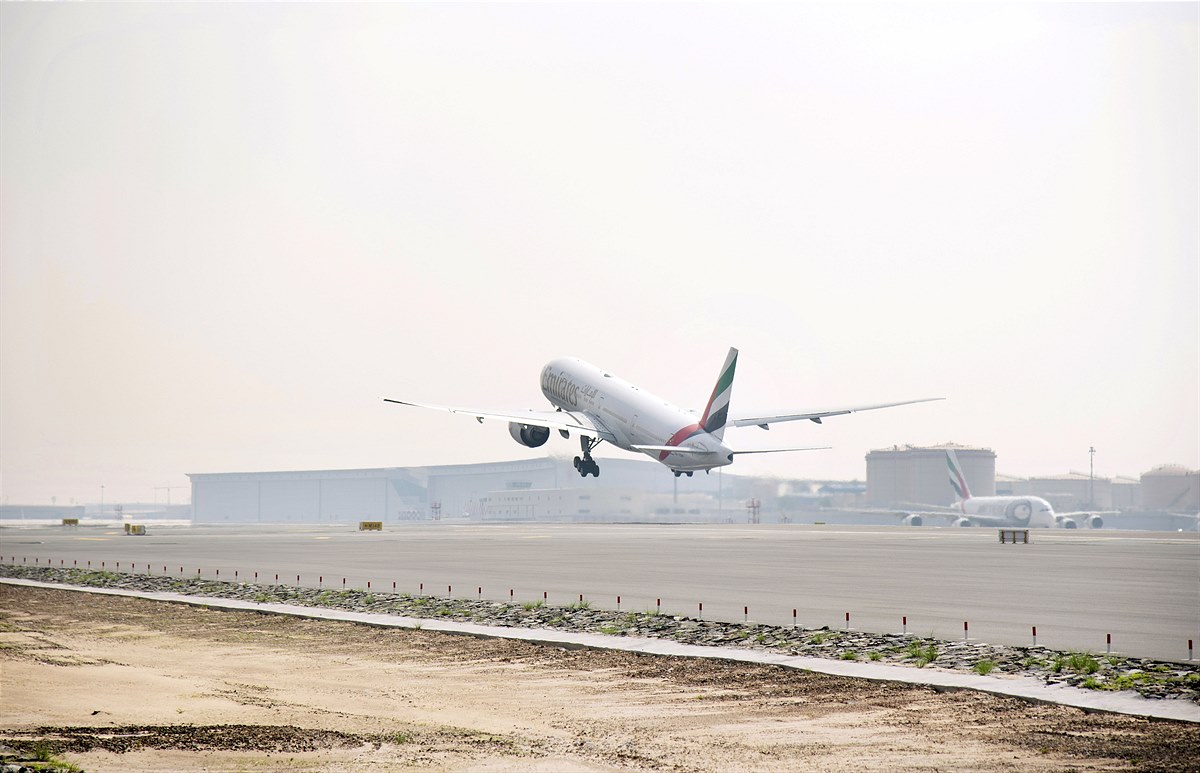 Emirates SAF Demonstrationsflug