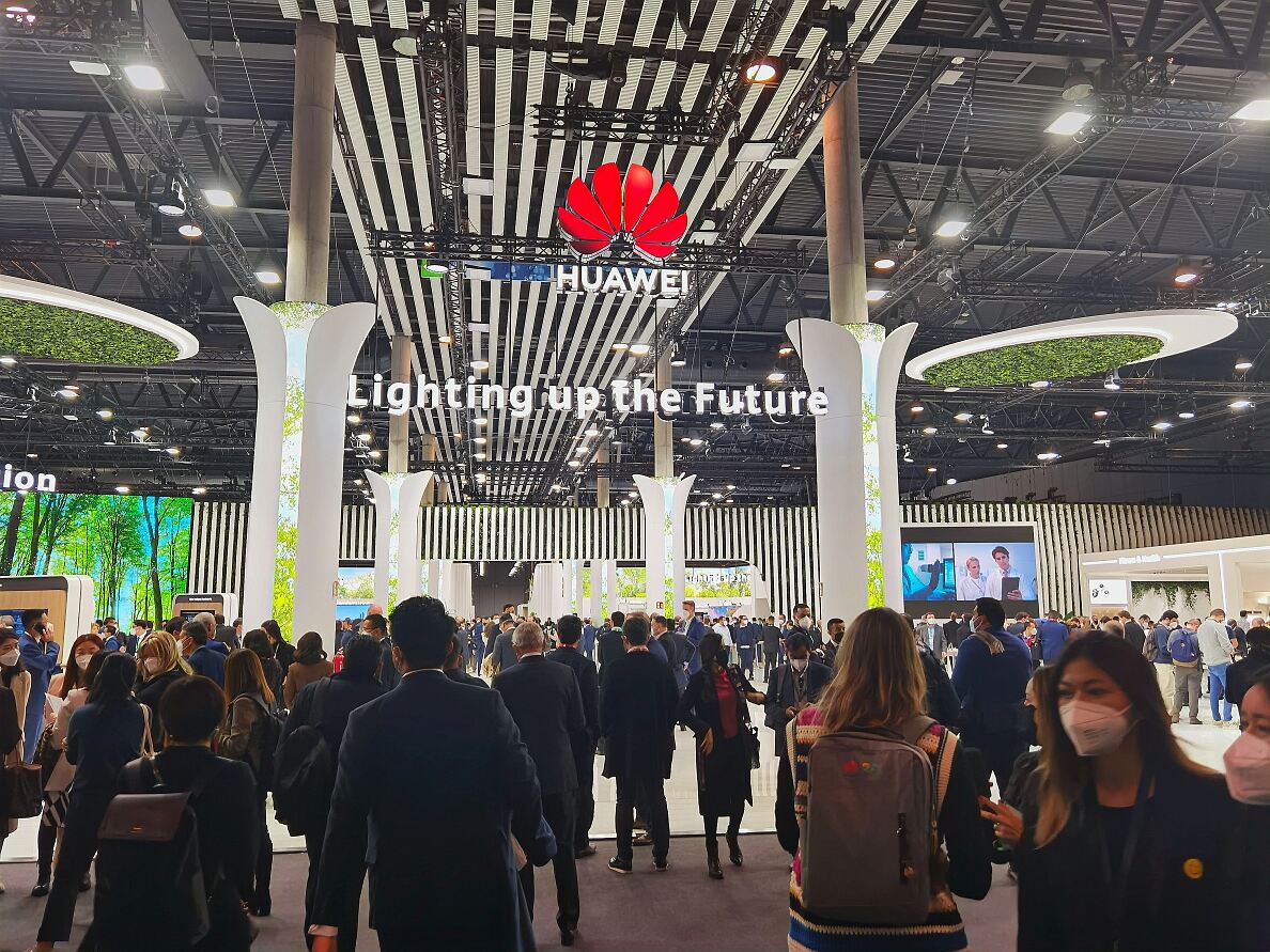 Huawei auf dem MWC Barcelona 2023