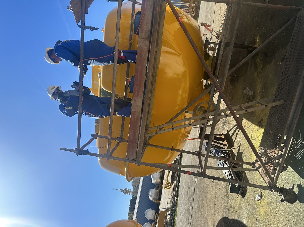 Maintenance work on cruise ship equipment requires maximum accuracy and planning. 