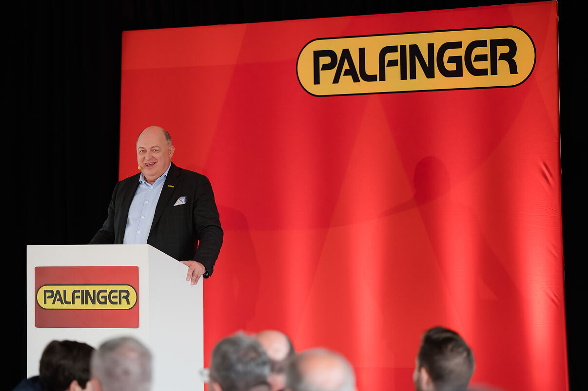 PALFINGER CEO Andreas Klauser