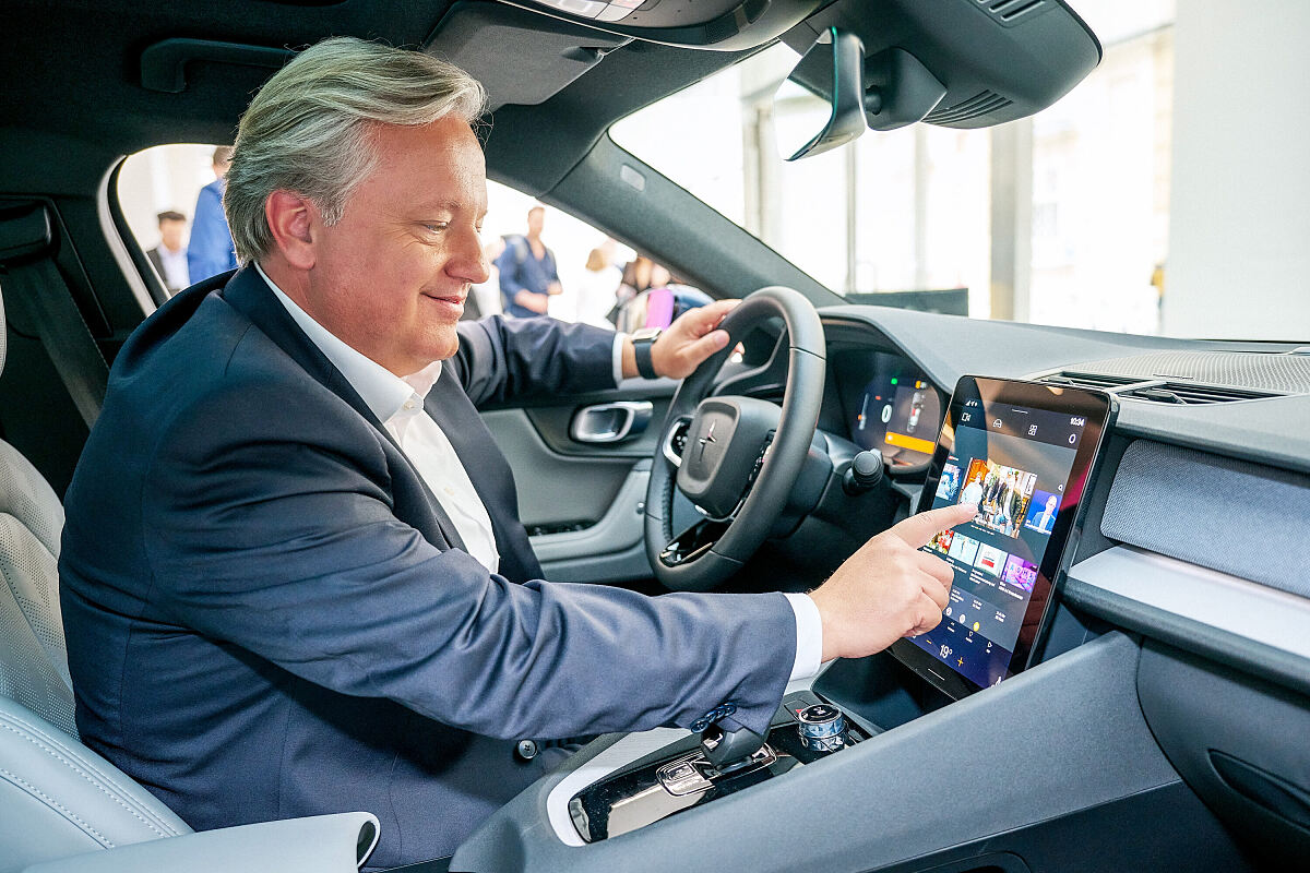 Polestar und der ORF kooperieren beim In-Car-Infotainment