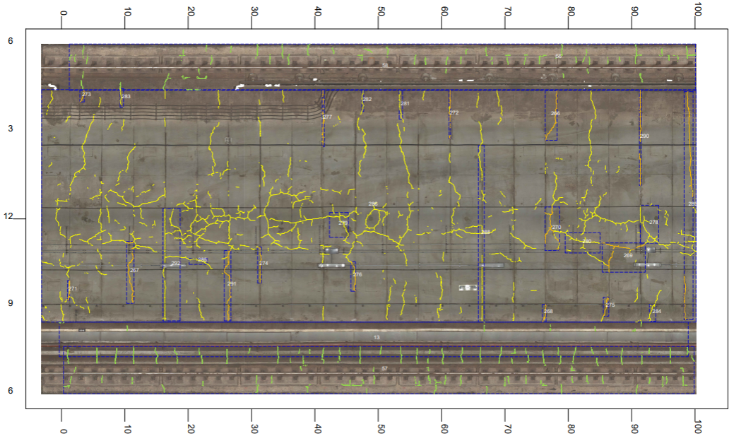 The STRUCINSPECT technology for orthomosaic mapping