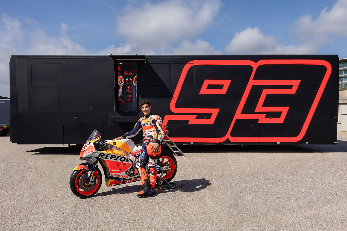 Motorradrennfahrer Marc Márquez vermietet das Motorhome seines Teams während des Katalanischen Grand Prix auf Airbnb.