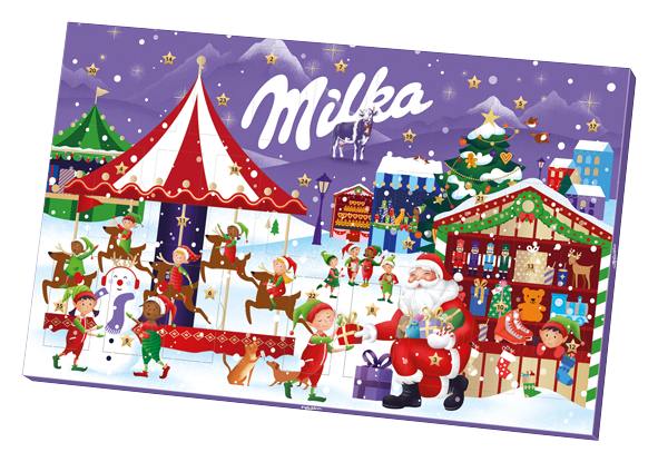 Milka Adventkalender Naps
