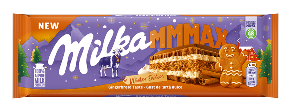 Milka Mmmax Lebkuchengeschmack 300g