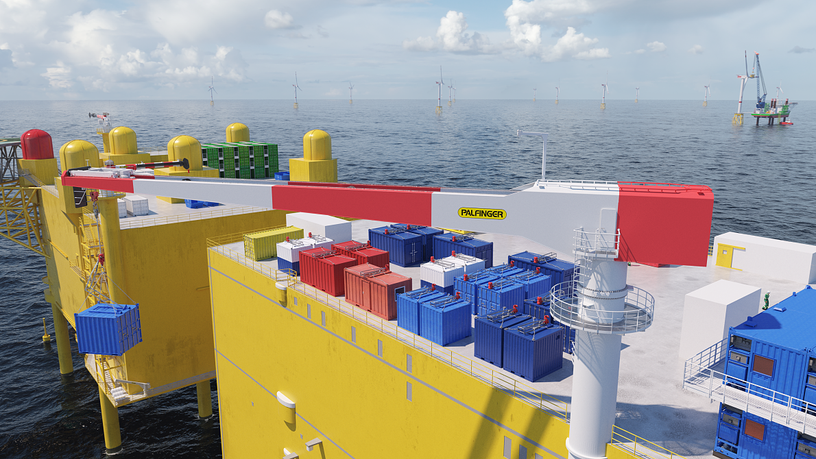Kranene er utviklet for bruk til både vindkraft- og olje- og gassbransjen offshore for å senke risikoen for ansatte offshore og optimalisere driftskostnader.