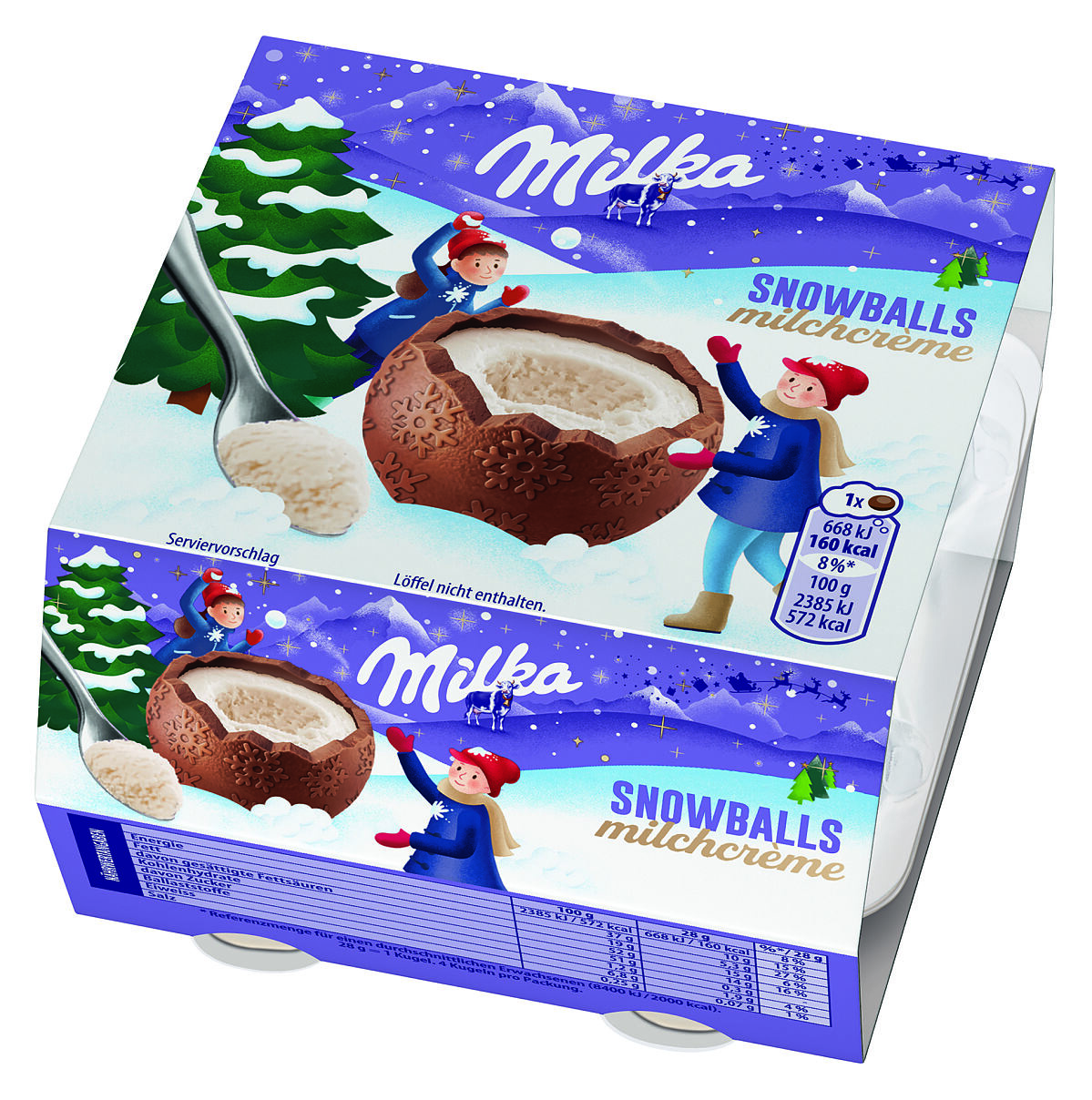Milka Snowballs