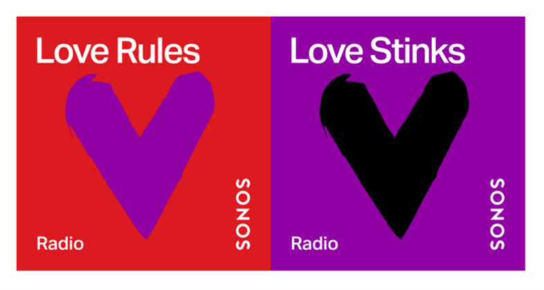 Sonos Valentinstag Radiostations