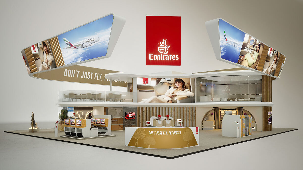 Emirates auf der ITB 2024