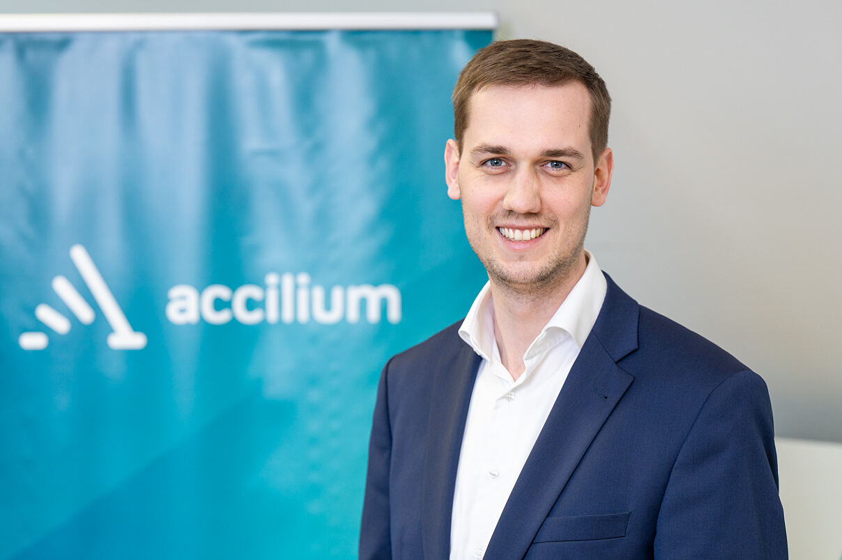 Stefan Cibulka-Rothauer (31) verstärkt das Management-Team bei accilium seit April