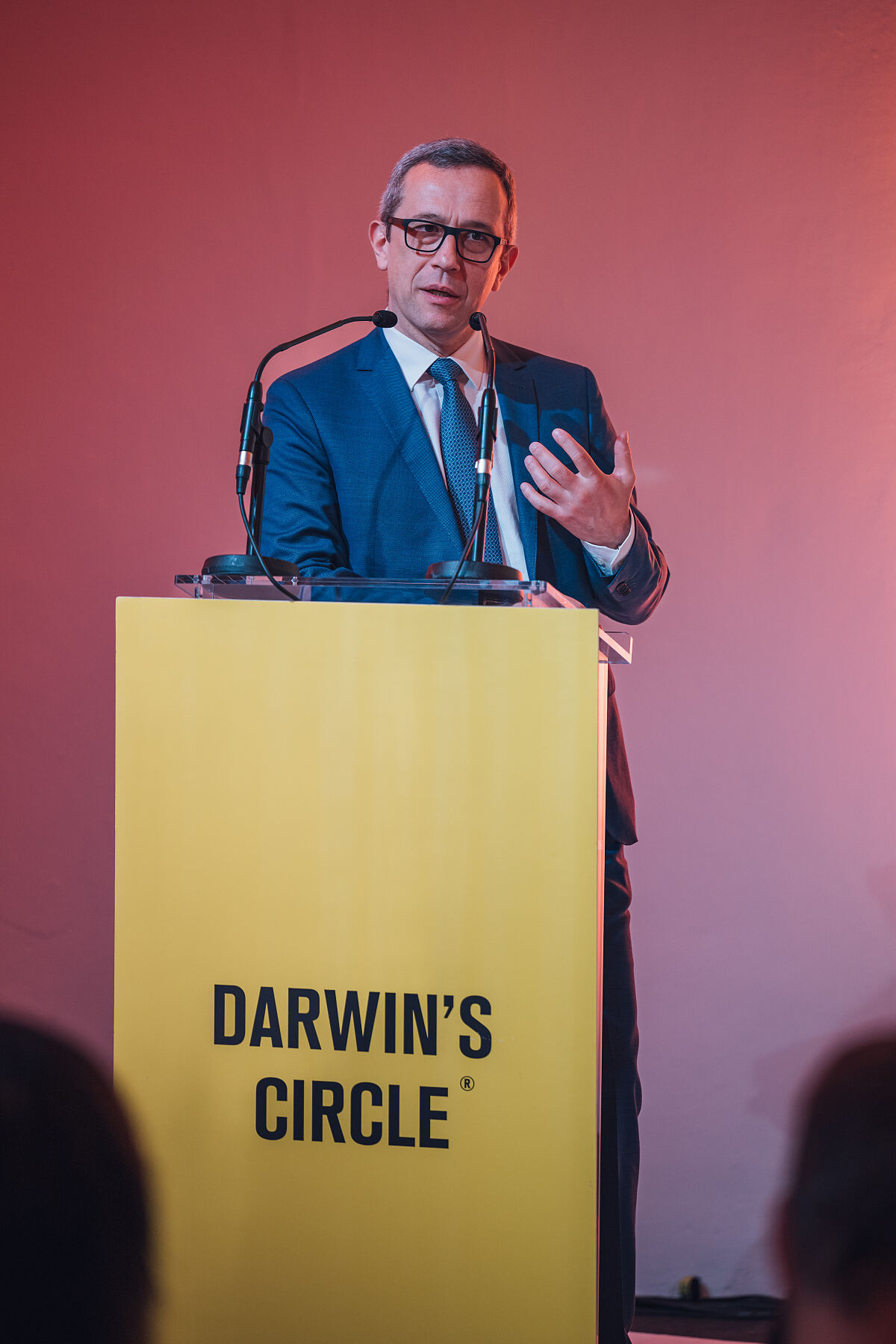 Radoslaw Kedzia, Senior Vice President European Region bei Huawei beim „Vienna Tech for Green“-Event 2024 des Darwin’s Circles. 