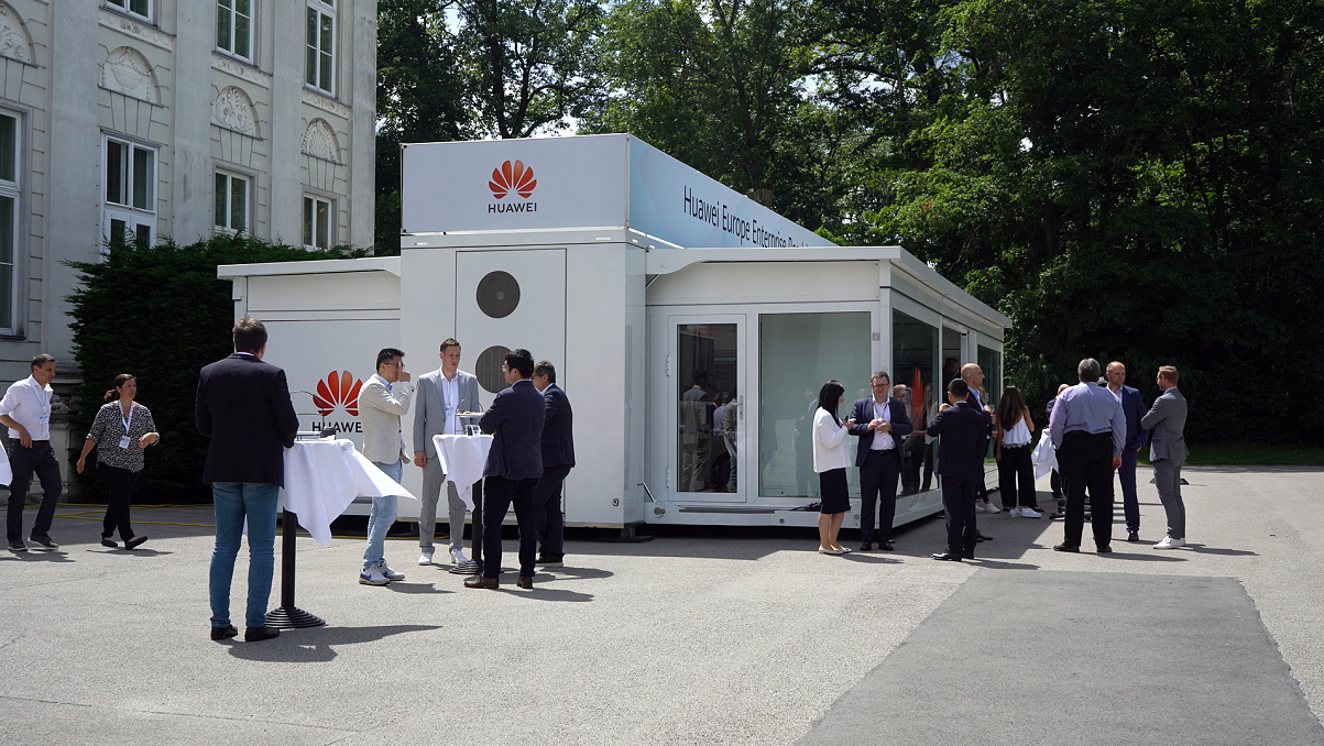 Huawei Roadshow am Wilhelminenberg