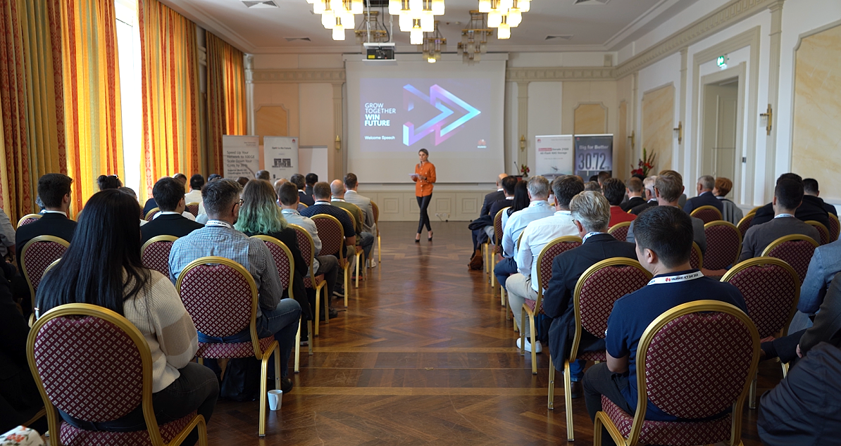 Huawei Roadshow am Wilhelminenberg