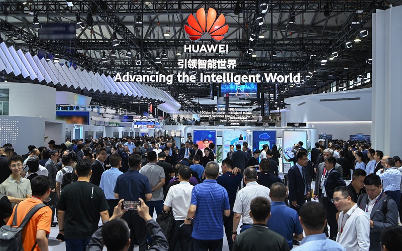 Huawei präsentierte beim Mobile World Congress (MWC) 2024 in Shanghai seine neuesten Innovationen. 