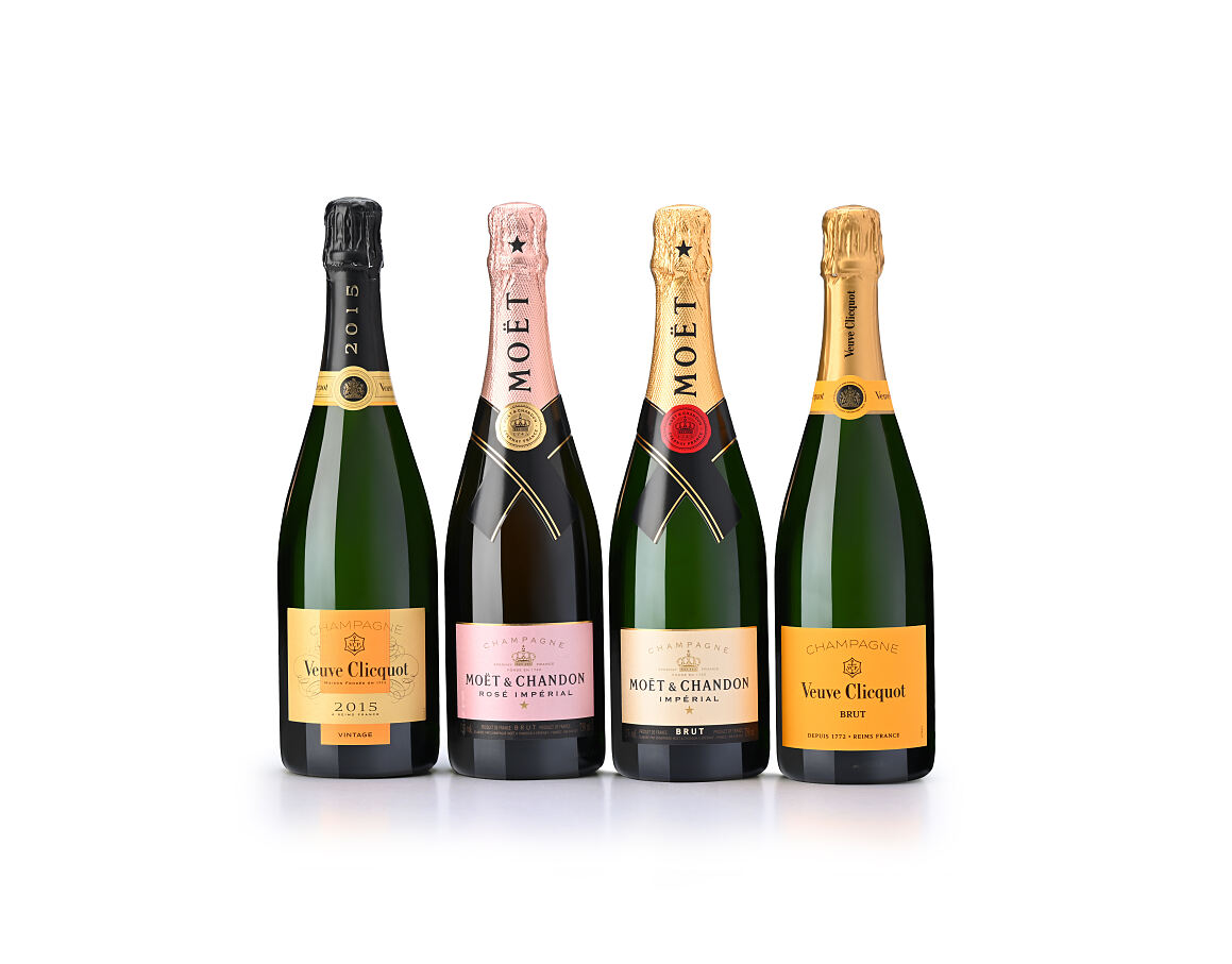 Emirates Exclusive Business Class Champagner