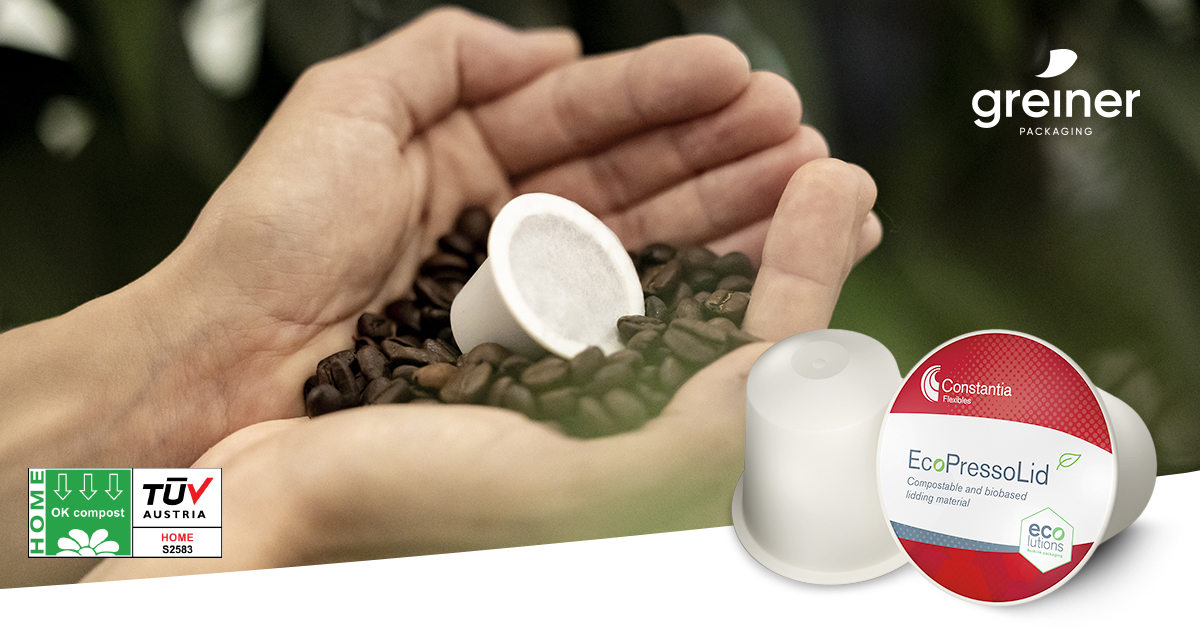 certified home compostable coffee capsule solution