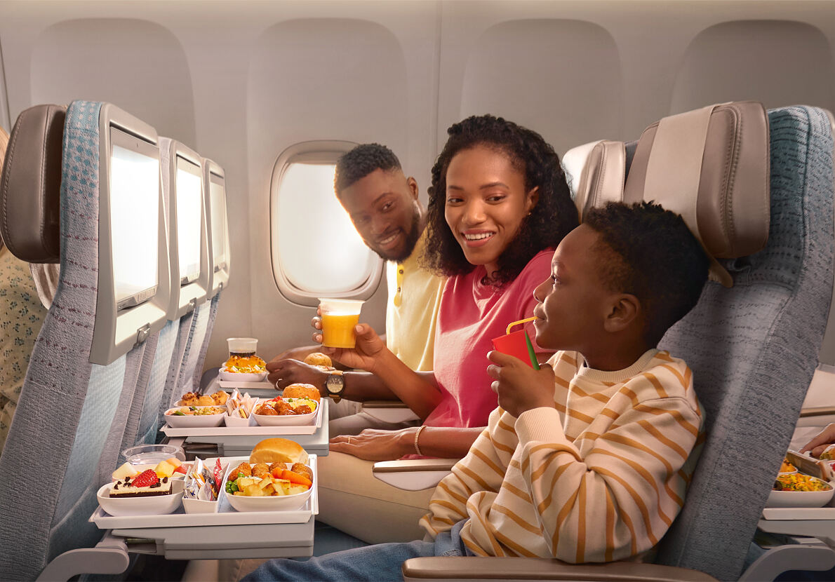 Emirates-Reisen mit Kindern