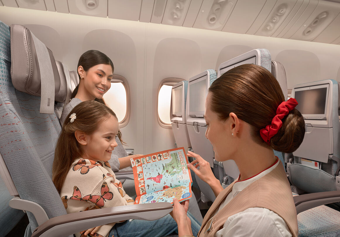 Emirates-Reisen mit Kindern