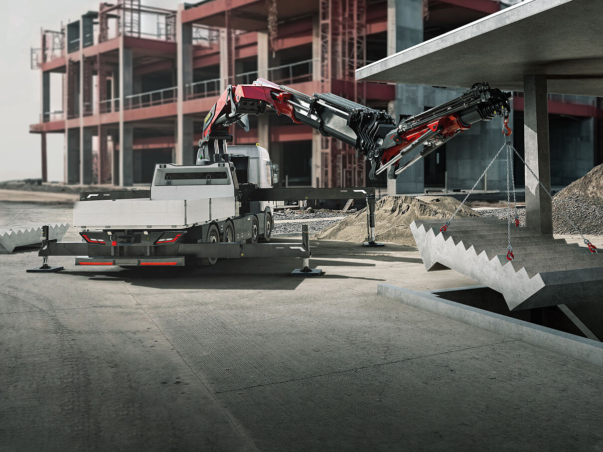 PK 1350 TEC: handling heavy loads in urban areas and infrastructure projects