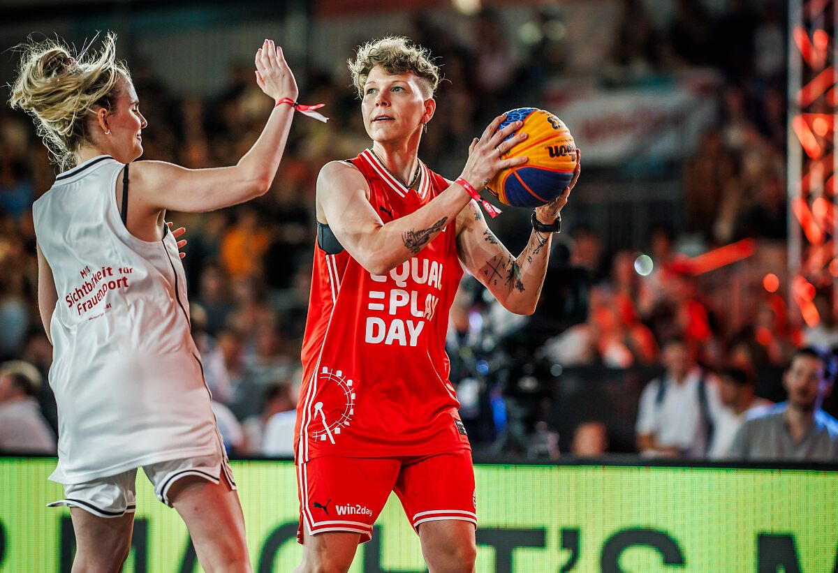 Promi Charity Match beim FIBA 3x3 Europe Cup 2024 powered by win2day