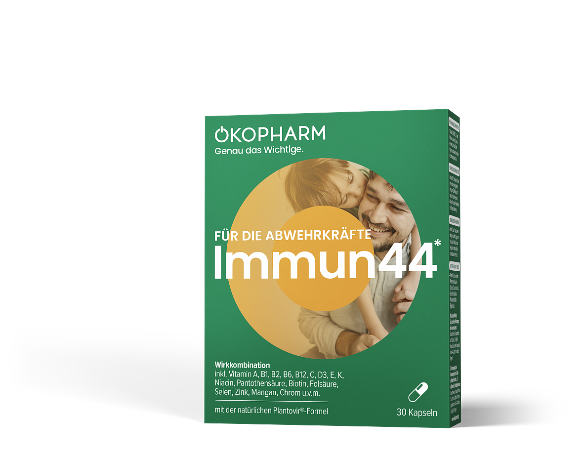 Wirkkombination für die Abwehrkräfte Immun44® Intense Kapseln 30 Stk