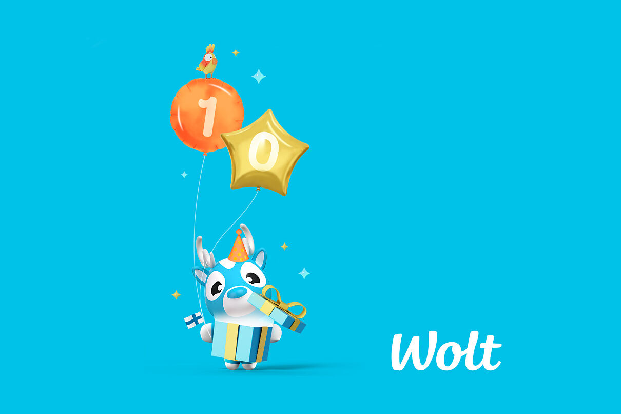 Wolt wird 10 Jahre