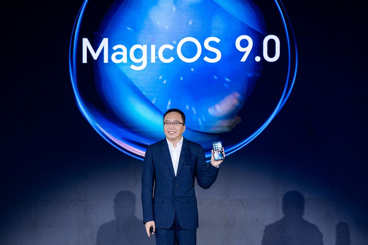 HONOR CEO George Zhao beim MagicOS 9.0 Launch