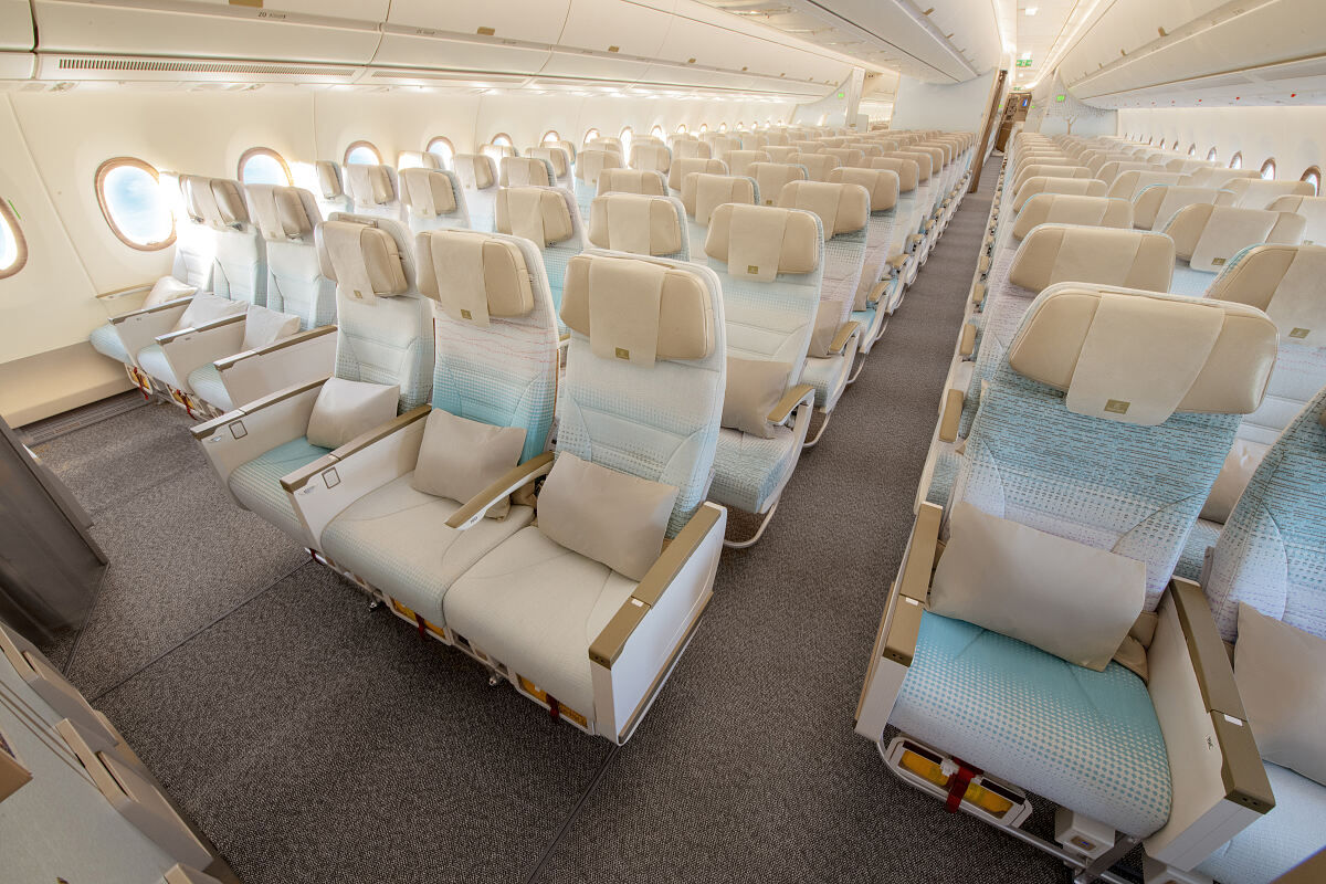 Emirates A350 Economy Class