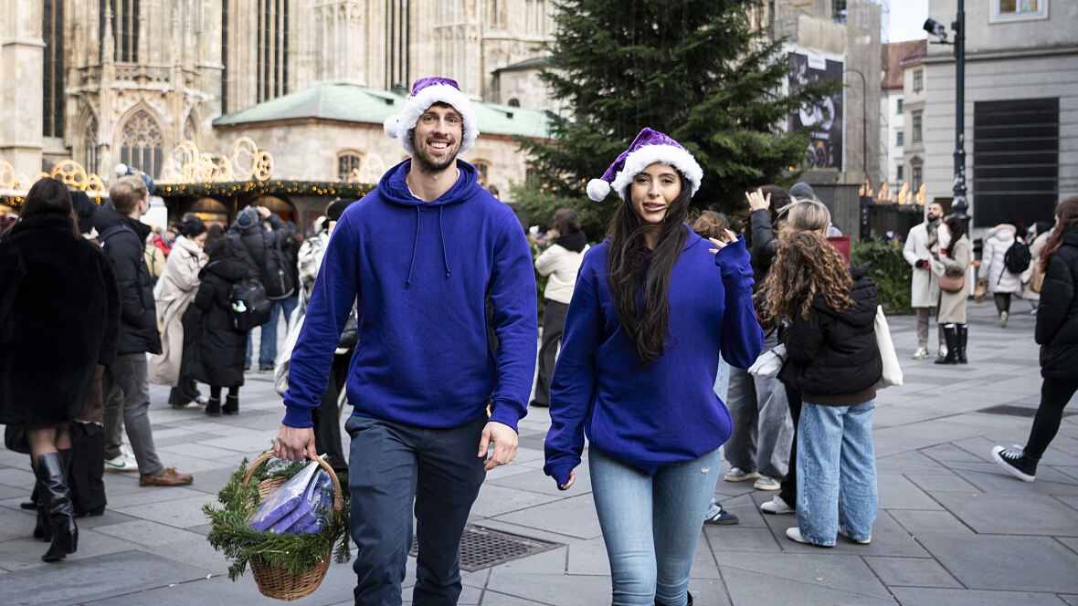 Milka Weihnachtswichtel auf Mission