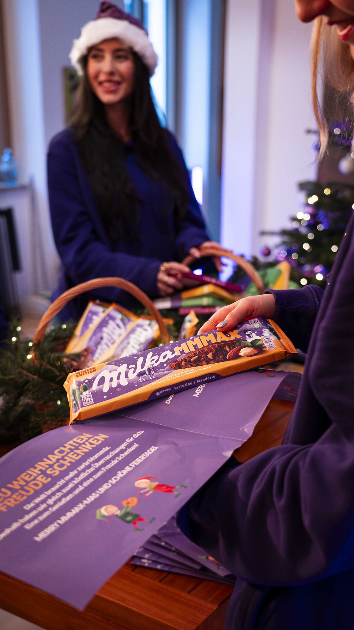 Milka Weihnachtswichtel Werkstatt