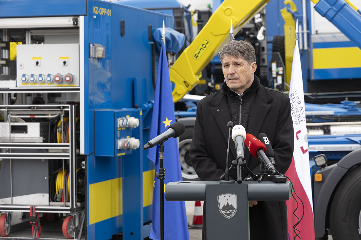 PALFINGER: Spezialausrüstung für den slowenischen Zivilschutz 