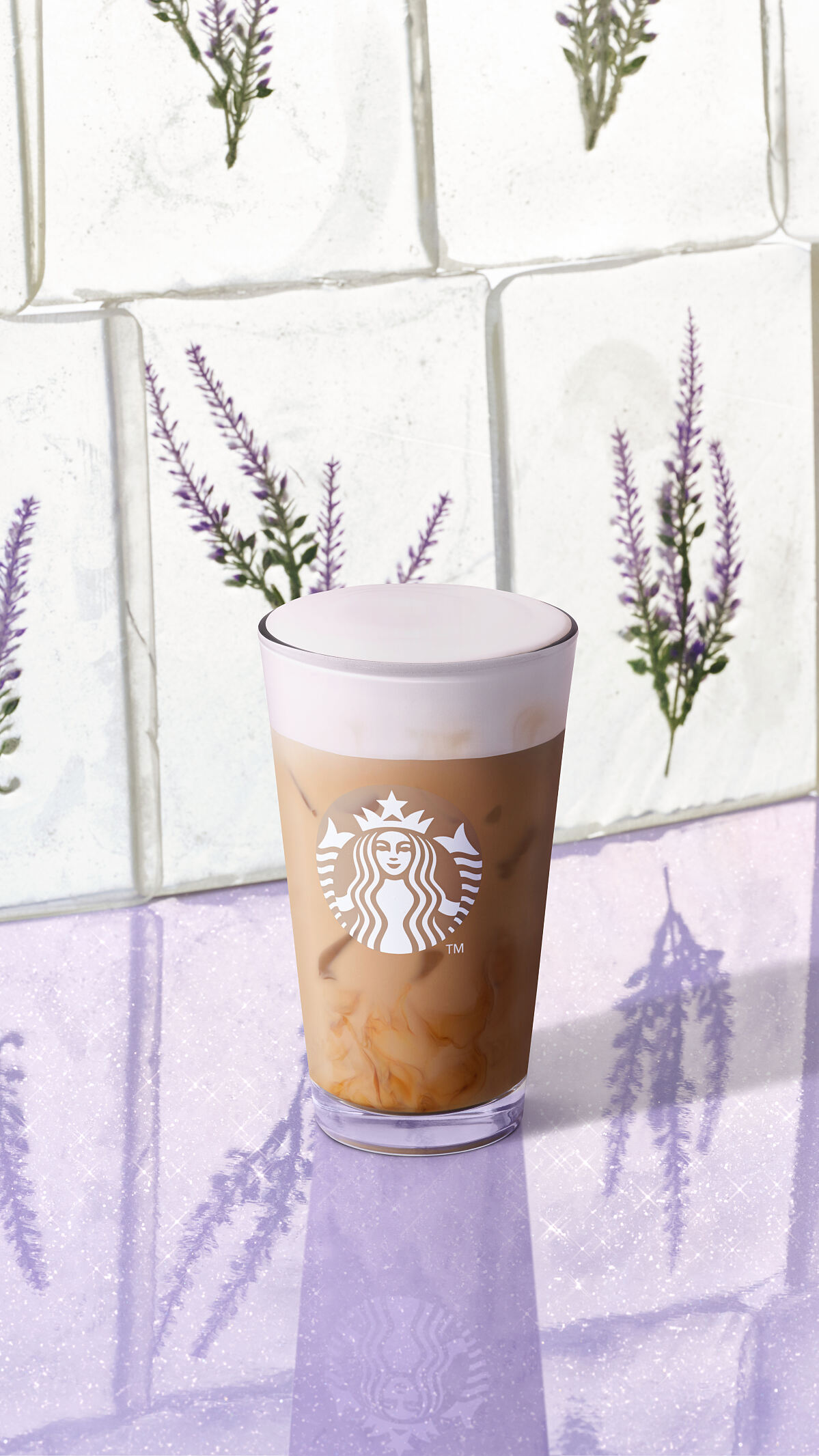 Iced Lavender Latte