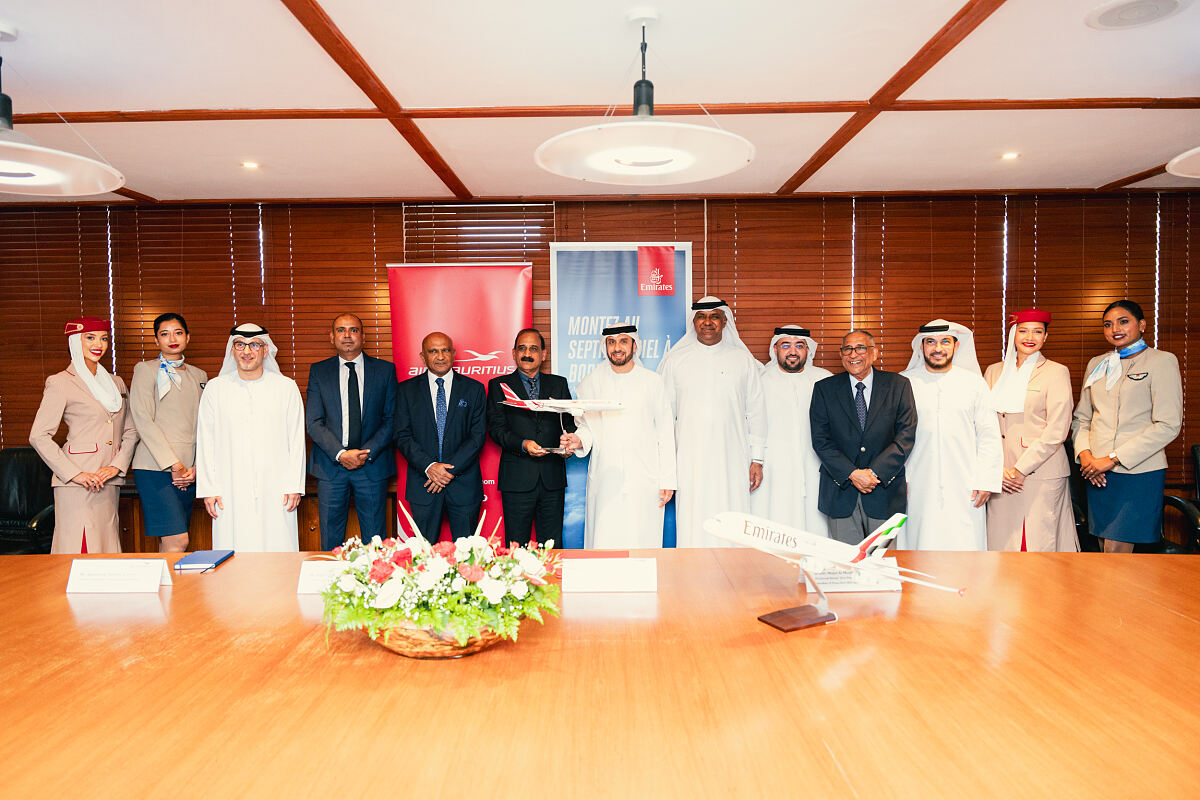 Emirates und Air Mauritius verlängern Partnerschaft